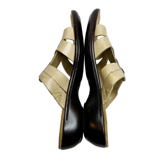Clark’s bendable nude beige ina cherish leather sandals size 6 - Picture 5 of 16
